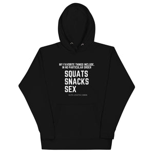 Open image in slideshow, My Favorite Things Hoodie
